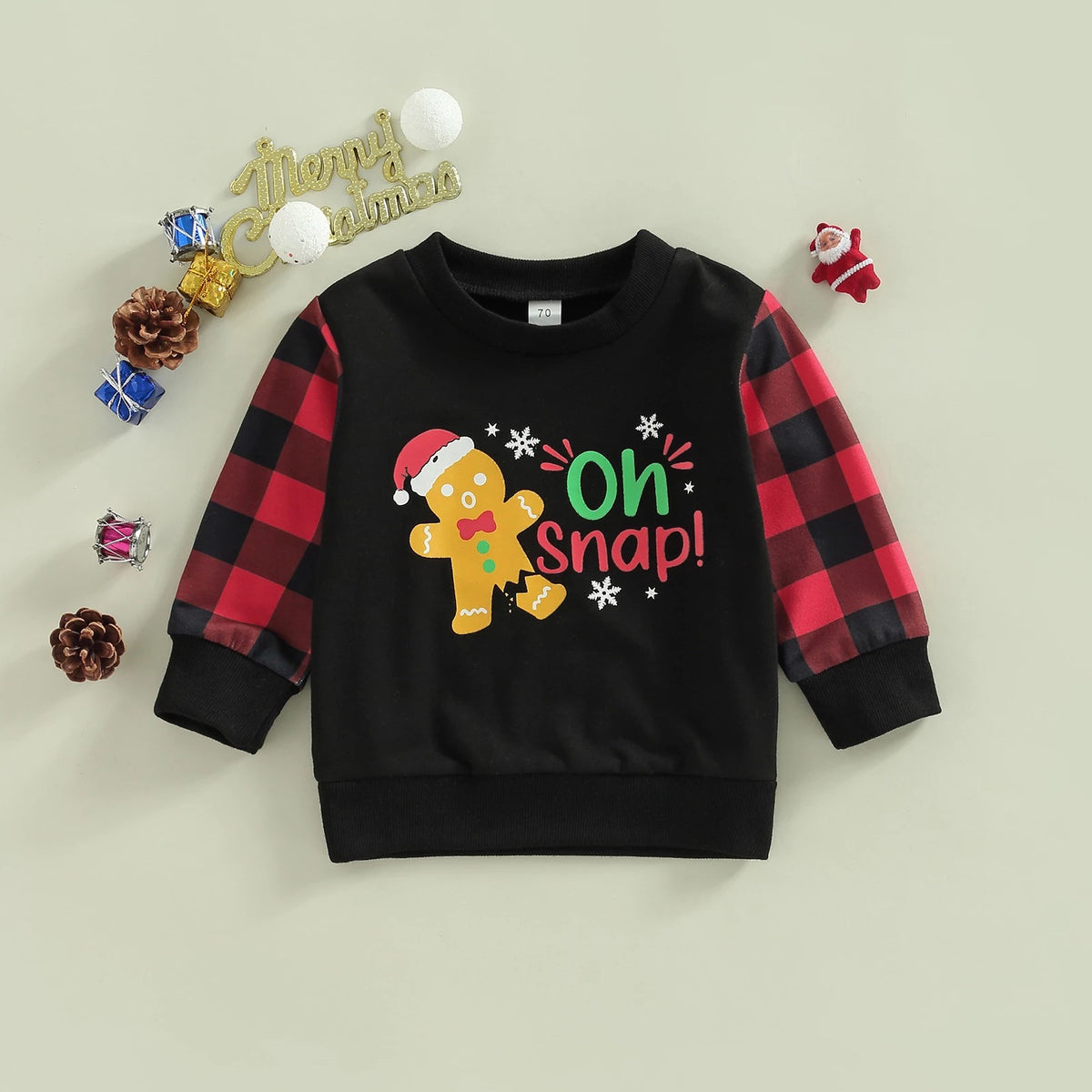 Baby Christmas Print Top