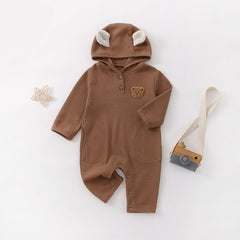 Baby Bear Print Romper