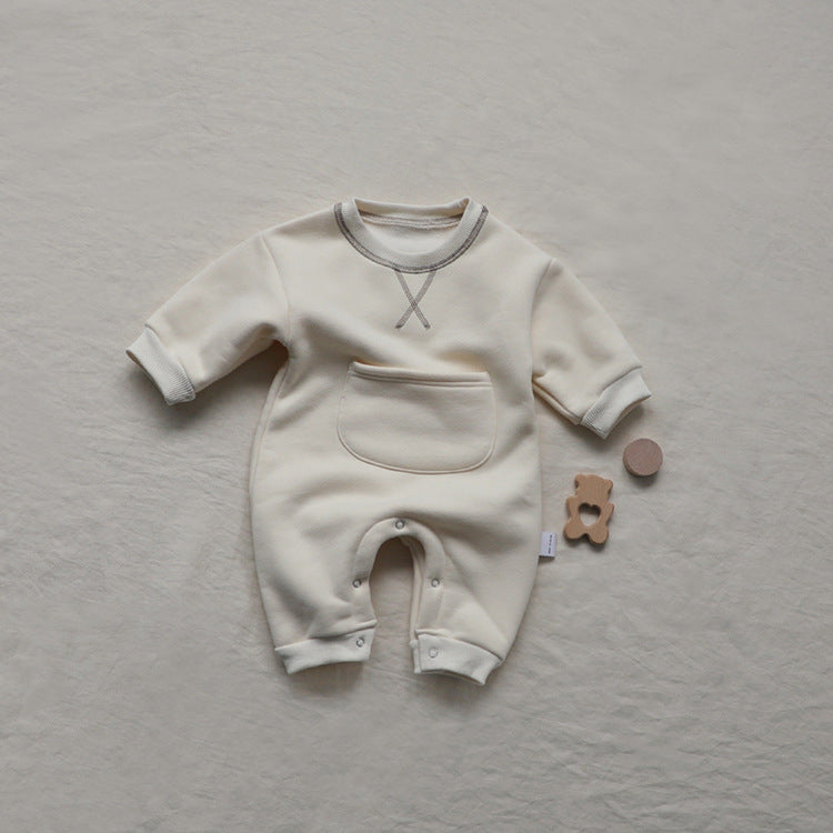 Baby Solid Color Romper