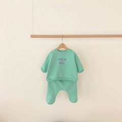 2PCS Baby Nice DayPprint Set