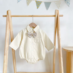 Baby Bow Tie Shirt Bodysuit