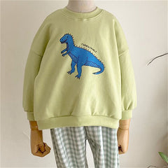 Baby Cute Dinosaur Print Casual Top