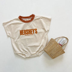 Baby Hershey's Letter print Bodyusuit