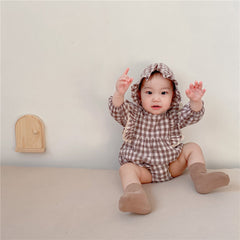 Baby Plaid Print Bodysuit