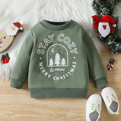 Baby Christmas Print Top