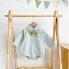 Baby Bow Tie Shirt Bodysuit