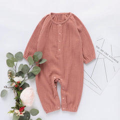 Baby Solid Color Romper