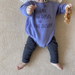 Baby Letter Print Bodysuit