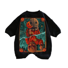 Baby Halloween Print Romper