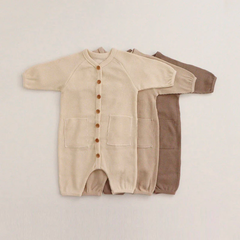 Baby Solid Color Romper