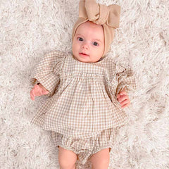 2-Piece BabyGgirl Plaid Suit