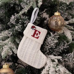 Christmas Knitted Stocking Gift Bag