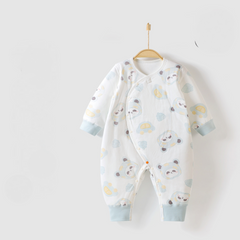 Baby's Quilted Double Belly Body Protecting