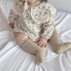 Baby Lace Doll Collar Hatshirt Hatshirt
