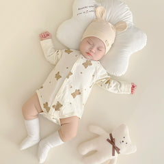 Newborn Triangle Hare Climbing Suit Base