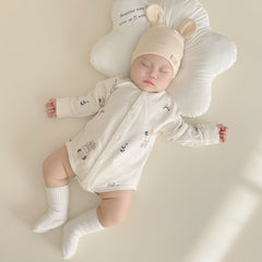 Newborn Triangle Hare Climbing Suit Base
