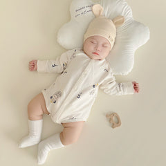 Newborn Triangle Hare Climbing Suit Base