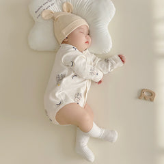 Newborn Triangle Hare Climbing Suit Base