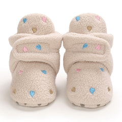 Winter baby cotton shoes warm toddler shoes