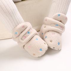 Winter baby cotton shoes warm toddler shoes