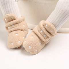 Winter baby cotton shoes warm toddler shoes