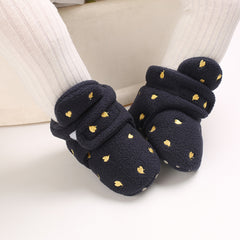 Winter baby cotton shoes warm toddler shoes