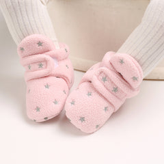 Winter baby cotton shoes warm toddler shoes