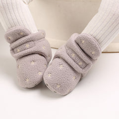 Winter baby cotton shoes warm toddler shoes