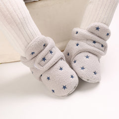 Winter baby cotton shoes warm toddler shoes