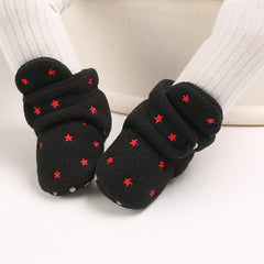Winter baby cotton shoes warm toddler shoes
