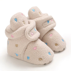 Winter baby cotton shoes warm toddler shoes