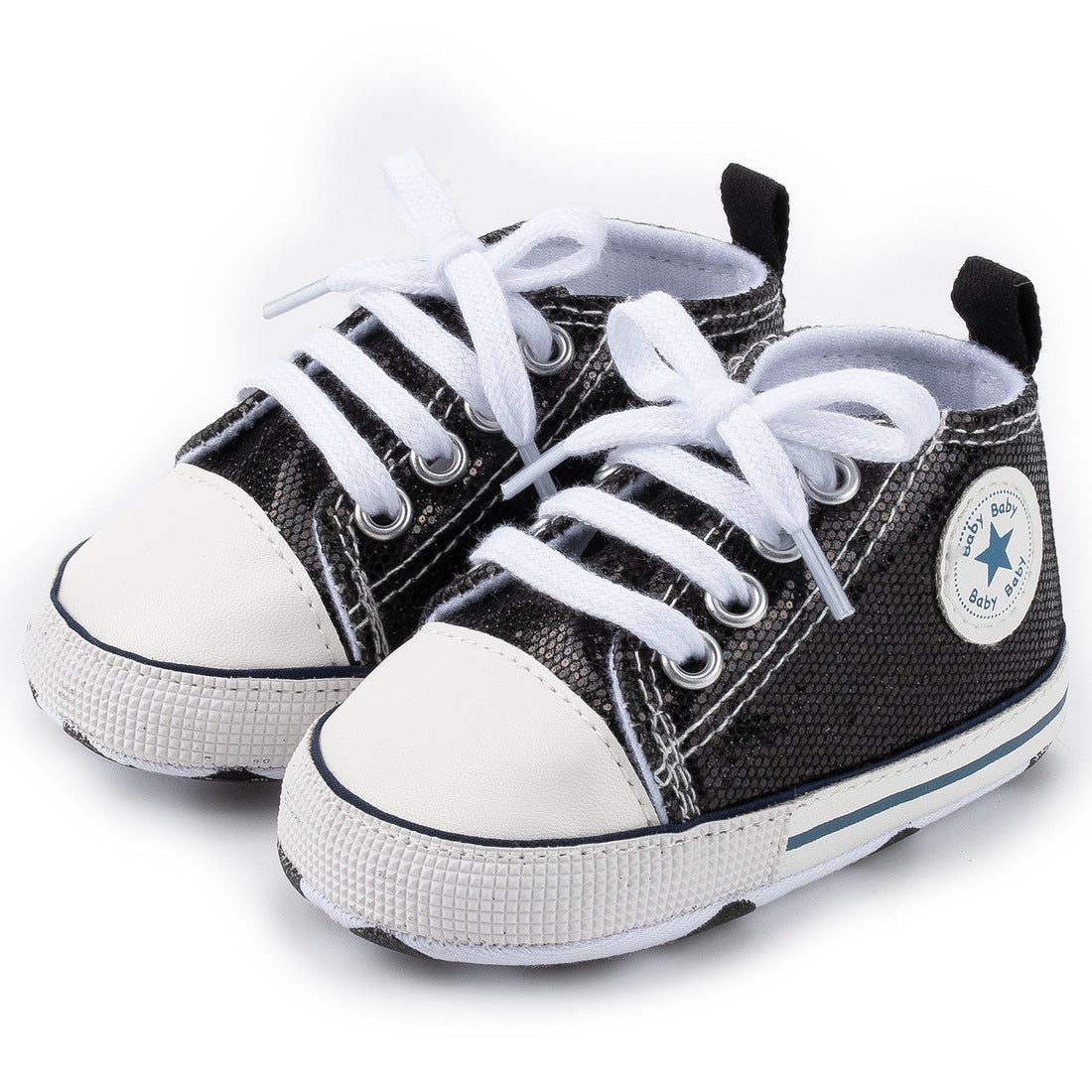 Baby's sequined canvas shoes baby toddler shoes