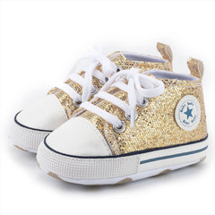 Baby's sequined canvas shoes baby toddler shoes