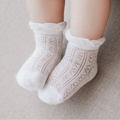 Baby socks mesh breathable ice silk stockings