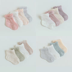 Baby socks mesh breathable ice silk stockings