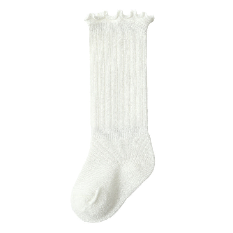 Baby's Over-the-Knee Cotton Loose Legs Socks