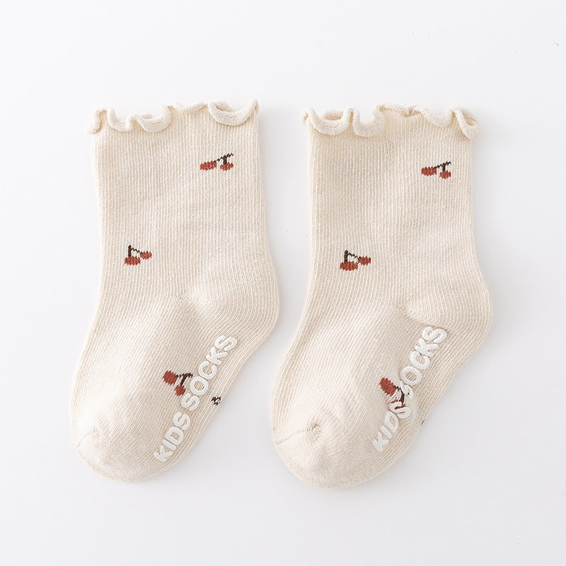 Baby dispensing non-slip socks