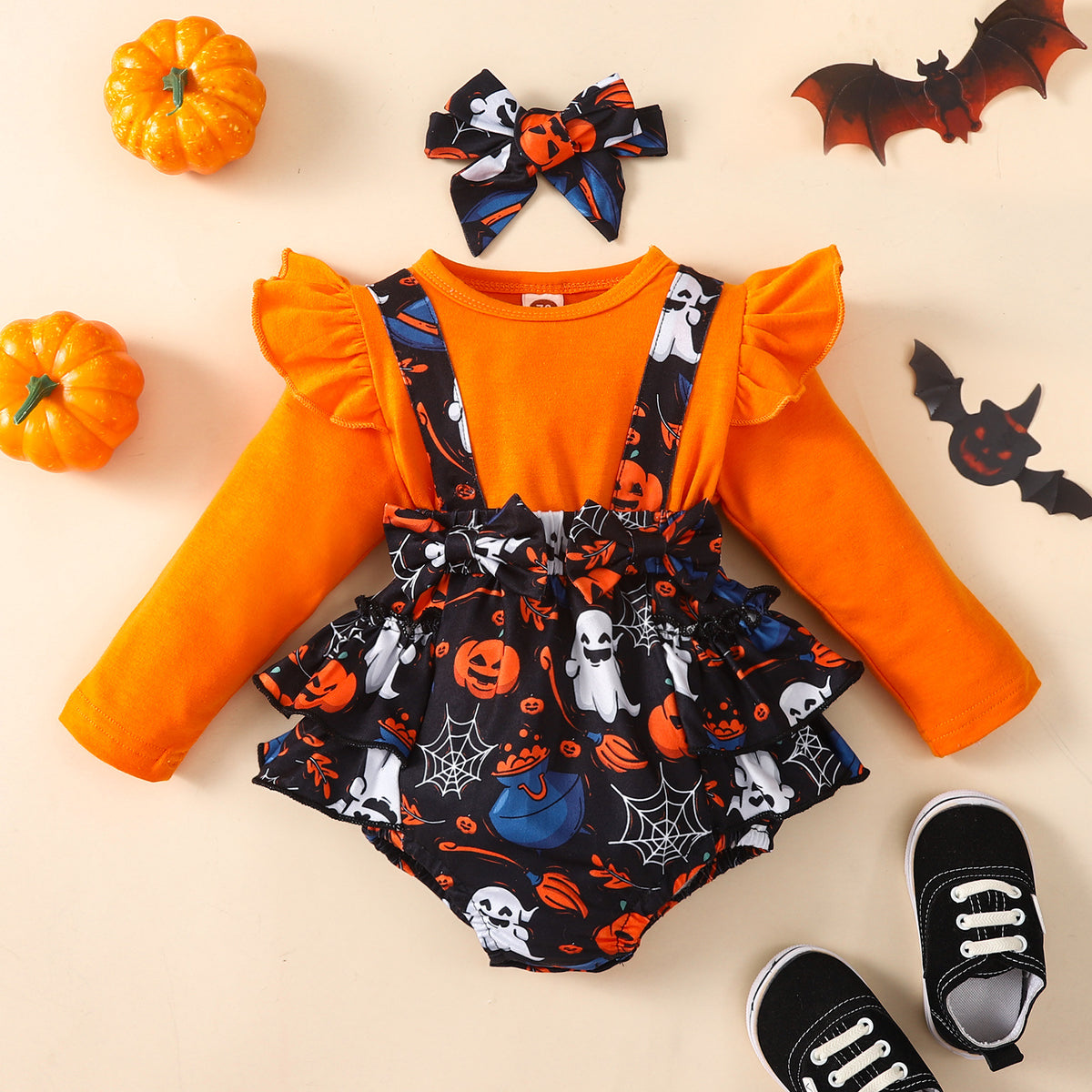 Baby Triangle Climbing Suit Hayi suit