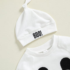 Baby Cute Ghost jumpsuit Hat
