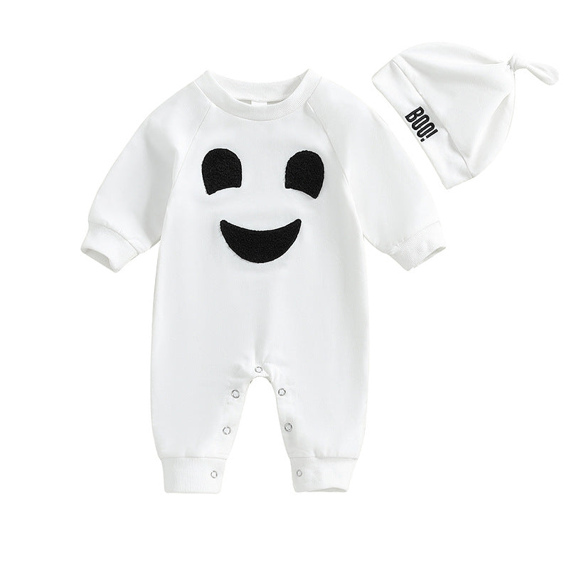 Baby Cute Ghost jumpsuit Hat