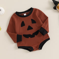 Baby Pumpkin Ghost Climbing Suit