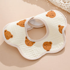 baby petal saliva towel