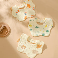 Baby gauze saliva towel