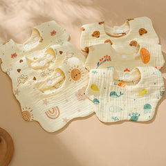 Baby gauze saliva towel