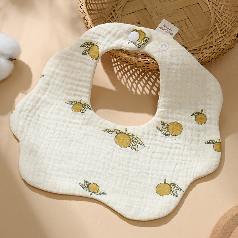 Baby gauze saliva towel