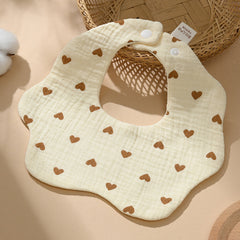 Baby gauze saliva towel