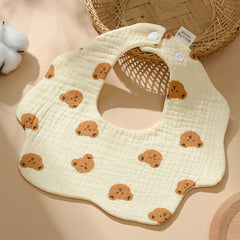 Baby gauze saliva towel