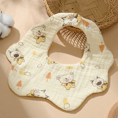 Baby gauze saliva towel