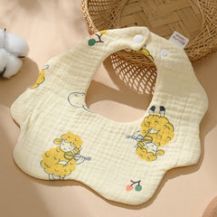 Baby gauze saliva towel