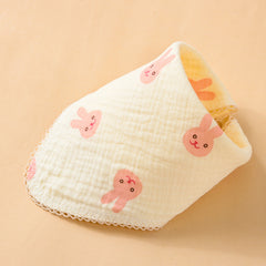 Baby gauze saliva towel